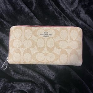 Coach Zip Around Wallet